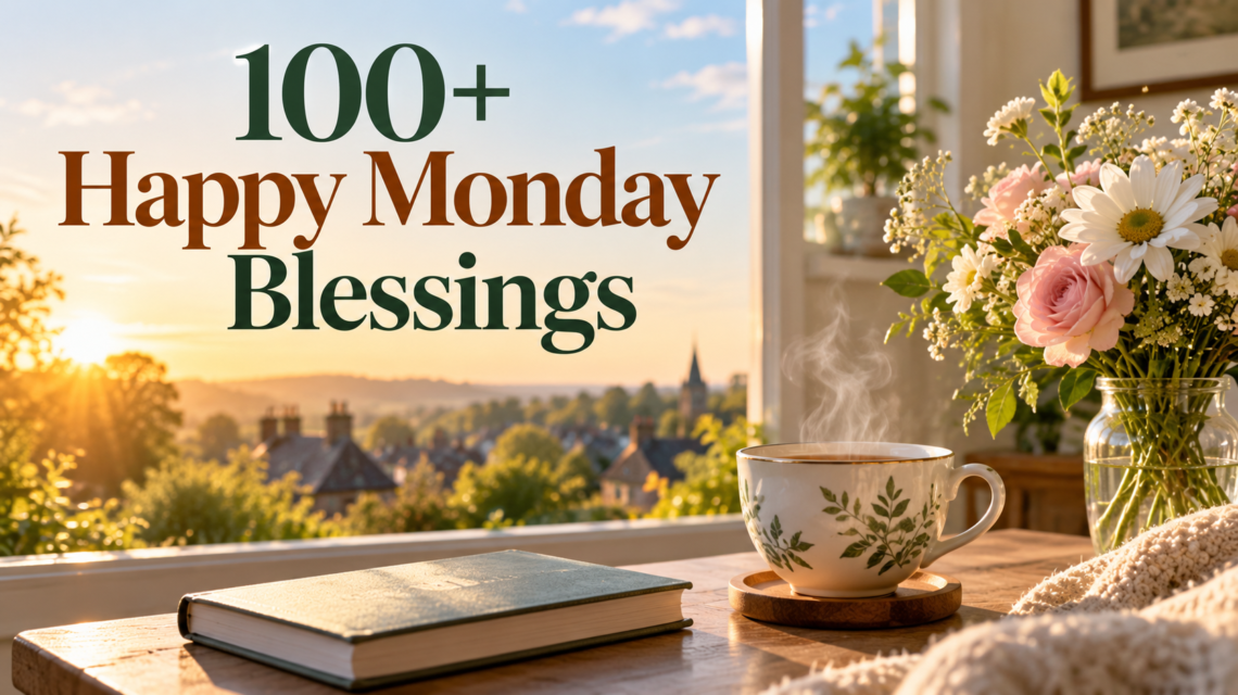 100+ Happy Monday blessings for a positive start to the week