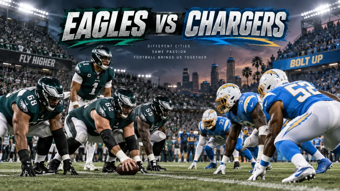 eagles vs chargers