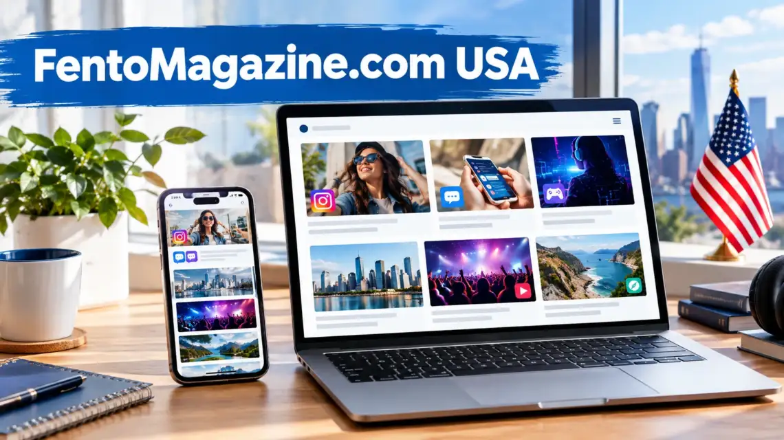 FentoMagazine.com USA digital magazine and social media guide