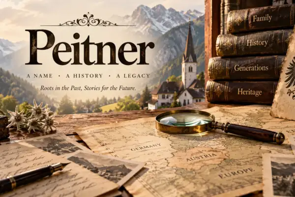 Peitner: Meaning, Origin & Family History Explained
